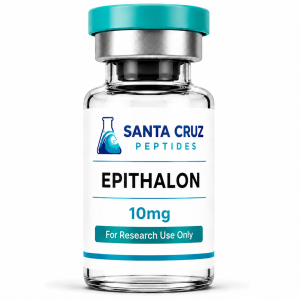 Epithalon 10mg research peptide vial — Santa Cruz Peptides