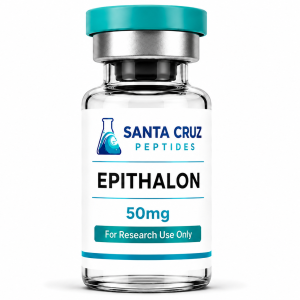 Epithalon 50mg research peptide vial — Santa Cruz Peptides
