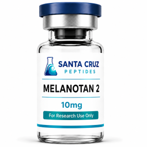 Melanotan 2 10mg research peptide vial — Santa Cruz Peptides