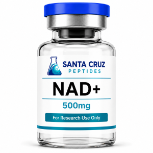 NAD+ 500mg research peptide vial — Santa Cruz Peptides